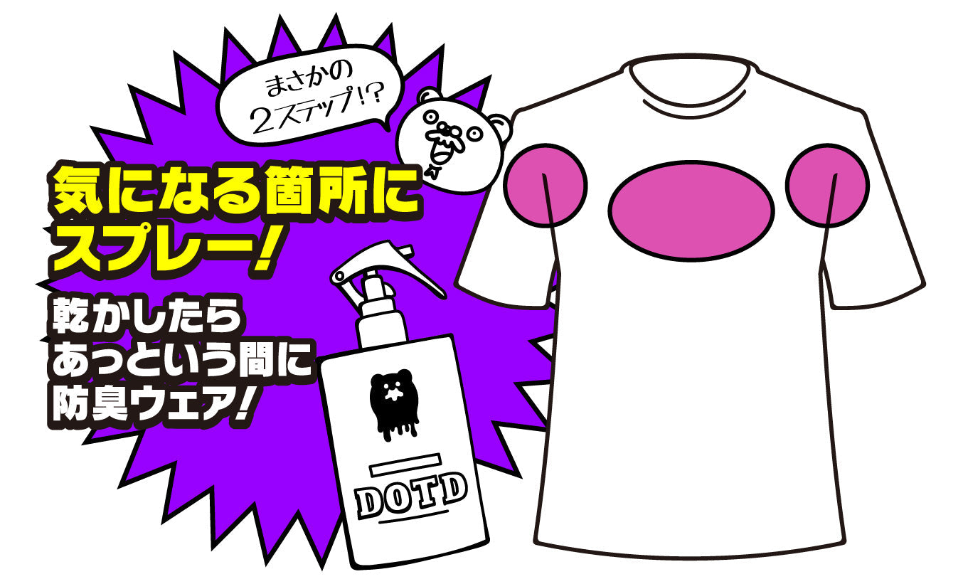 【DOTD】デオドラントオブザデッドスプレータイプ